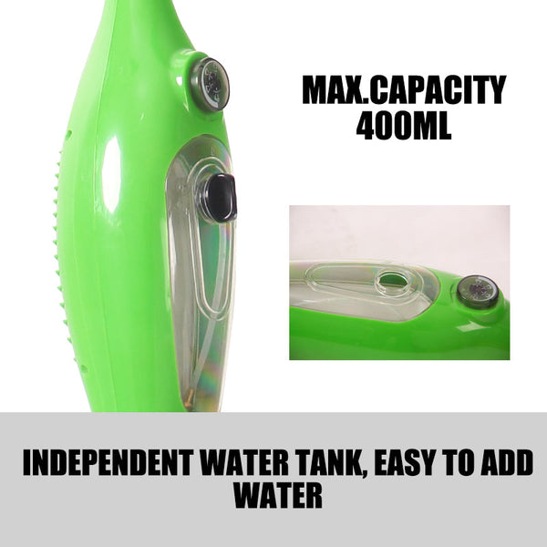 12 In Multi Foldable Steam Mop Handheld Floor Steamer Carpet Cleaning Cleaner Steam Cleaners