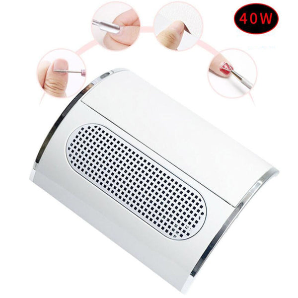 Nail Dust Collector Remover Fan Vacuum Cleaner 3 Suction Manicure Machine