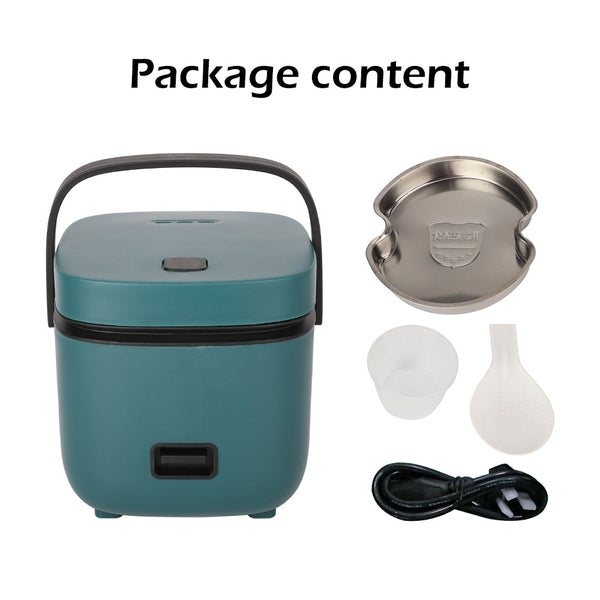 1.2L Mini Rice Cooker Travel Small Non-Stick Pot For Cooking Soup Stews