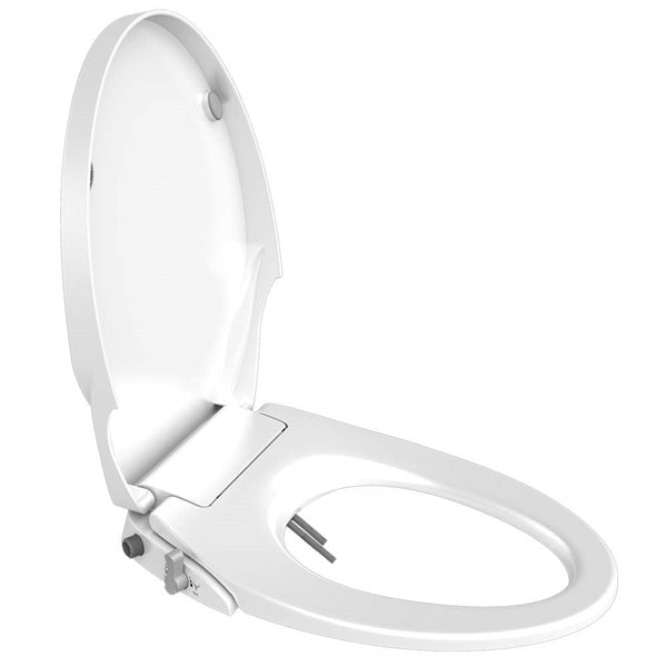 Non Electric Bidet Toilet Seat O Cover Bathroom Dual Nozzle Spray Water Wash Bidets