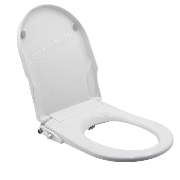 Non Electric Bidet Toilet Seat D Cover Bathroom Dual Nozzle Spray Water Wash Bidets