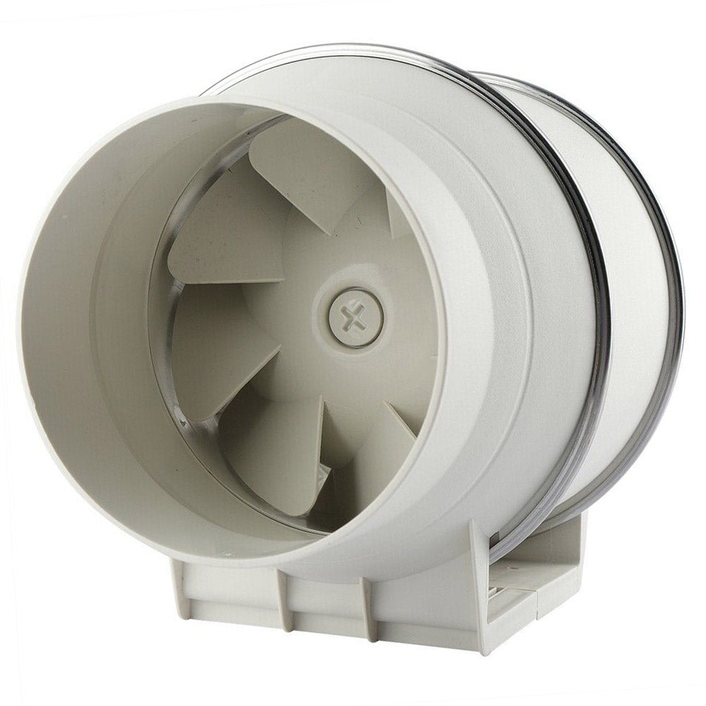 4'' Silent Extractor Fan Duct Hydroponic Inline Exhaust Vent Exhaust Fans & Ventilators