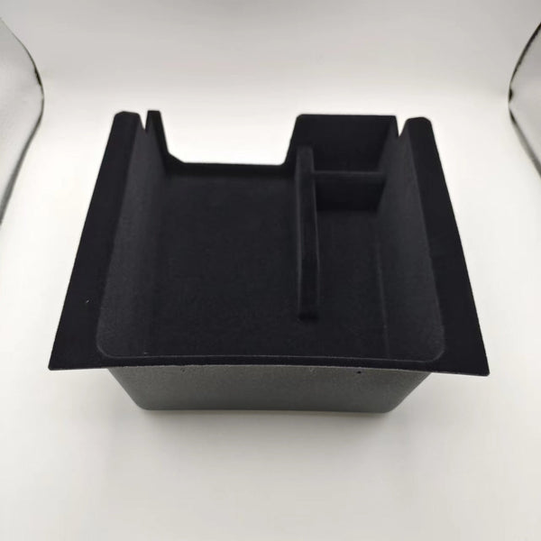 For Tesla Model 3 Y 2021-2022 Center Console Organiser Fabric Finish Tray Rear