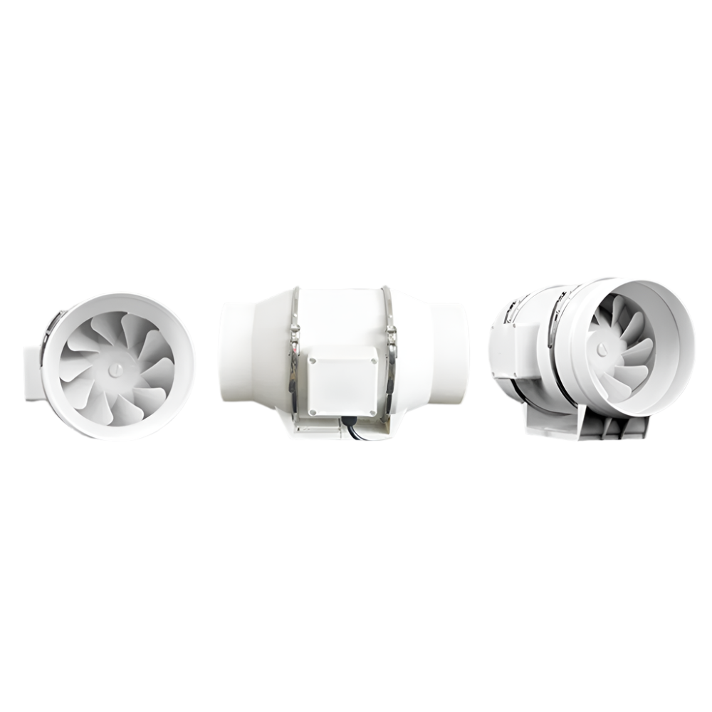 8Inch Extractor Fan Duct Hydroponic Inline Exhaust Vent Industrial Air Ventilation & Extraction