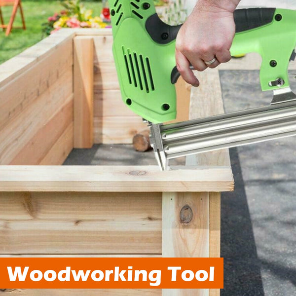 Electric Nail Gun Straight Nailer Framing Heavy Duty Woodworking Staplers