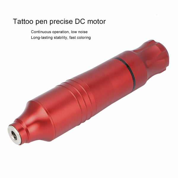 36Pc Tattoo Kit Motor Pen Machine Gun Color Inks Power Supply Needles Set Red