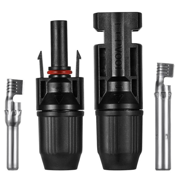 10 Pairs Solar Panel Connectors 30A Line Plug Socket Male & Female Ip67 Pv Cable Electrical Sockets