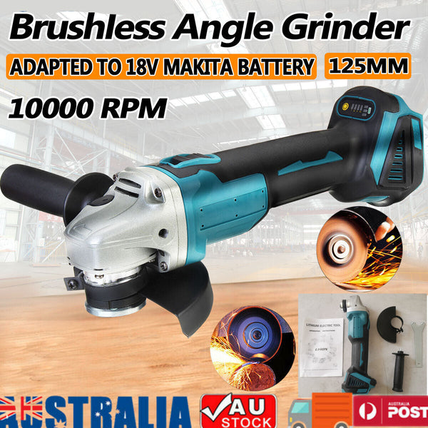 125Mm Brushless Angle Grinder Cutting Machine Polisher For Makita 18V Battery Angle Grinders
