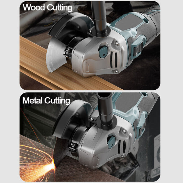 125Mm Brushless Angle Grinder Cutting Machine Polisher For Makita 18V Battery Angle Grinders