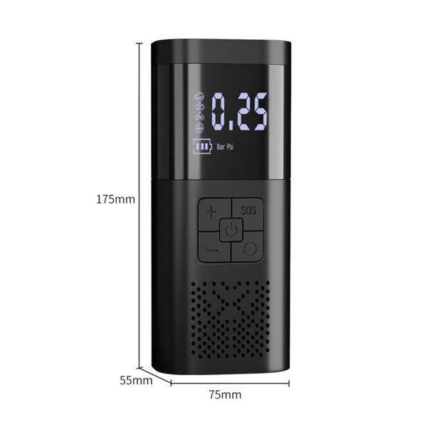 12V Cordless Car Tire Air Inflator Electric Pump Portable Tyre Usb Rechargeable Air Compressors