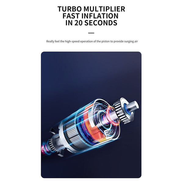 12V Cordless Car Tire Air Inflator Electric Pump Portable Tyre Usb Rechargeable Air Compressors