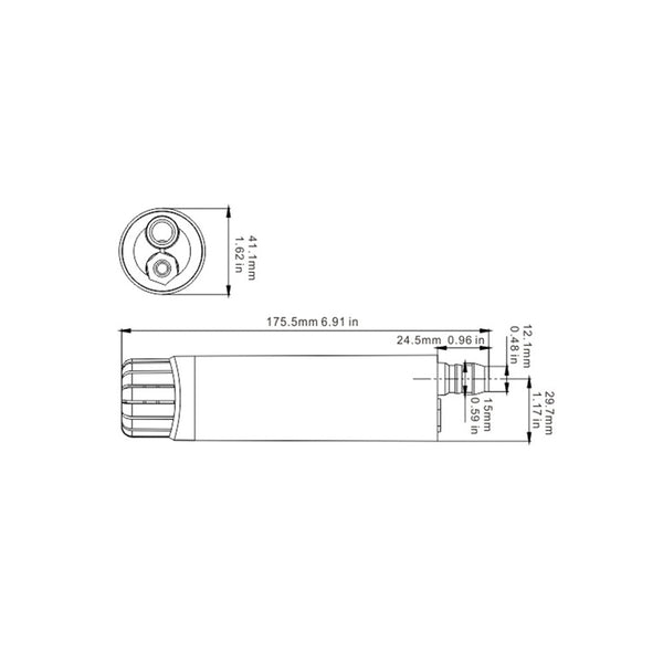 Submersible Pump 12V 280G/H Boat Inline Water Sfsp1 G280 02 Caravan Parts Accessories
