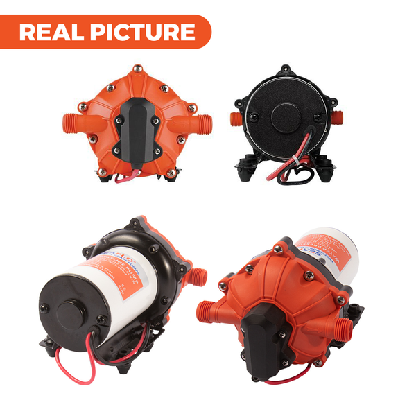 70Psi Deck Washdown Pump Kit For Boat Yacht 12V 5Gpm Boat Plumbing