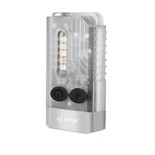 V10 Led Keychain Edc Flashlight Usb Rechargeable Magnetic Torch Work Lamp Flashlights