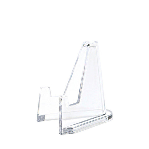 12 Pcs L Shaped Acrylic Clear Stands For Trading Cards Display Stands