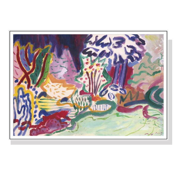 Artime Wall 60Cmx90cm Late Summer White Frame Canvas Posters & Prints