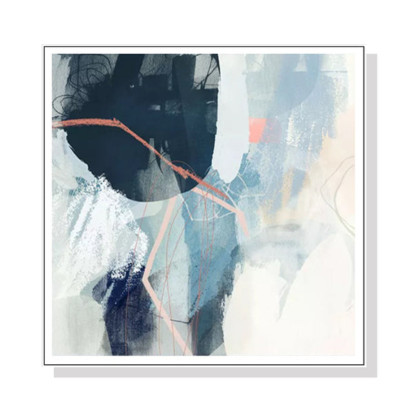 Artime Wall 60Cmx60cm Luz Ii White Frame Canvas Posters & Prints