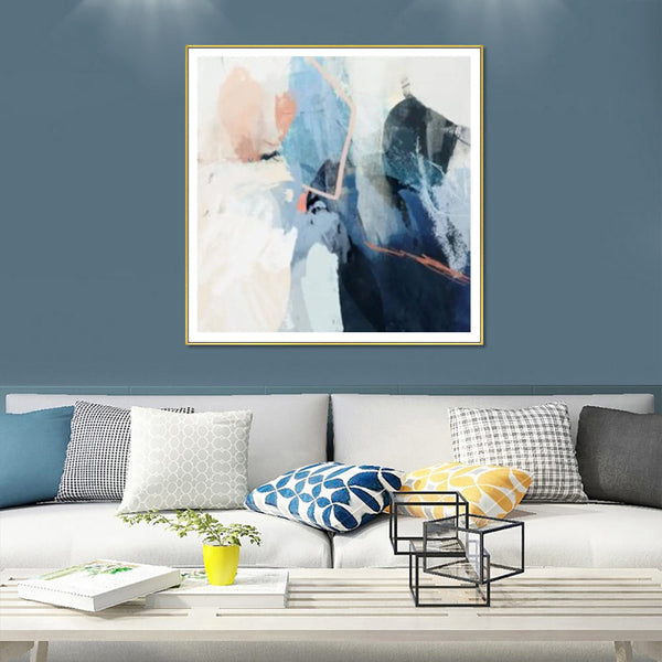 Posters & Prints Artime Wall 40Cmx40cm Luz I Gold Frame Canvas