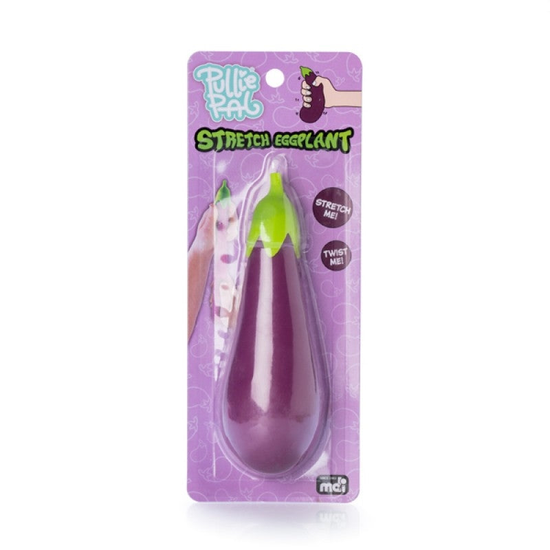 Mdi Stretch Eggplant Squeezable Stress Relievers