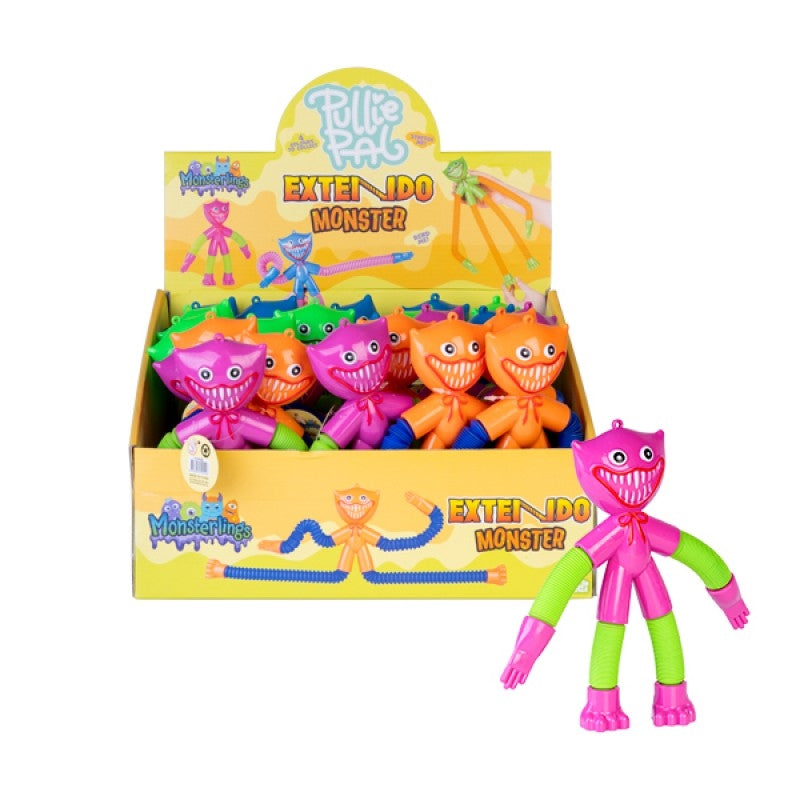 Mdi Monster Pullie Pal Extendo (Sent At Random) Action Figures
