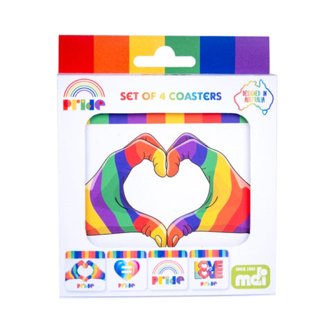 Coasters Mdi Set Rainbow Pride