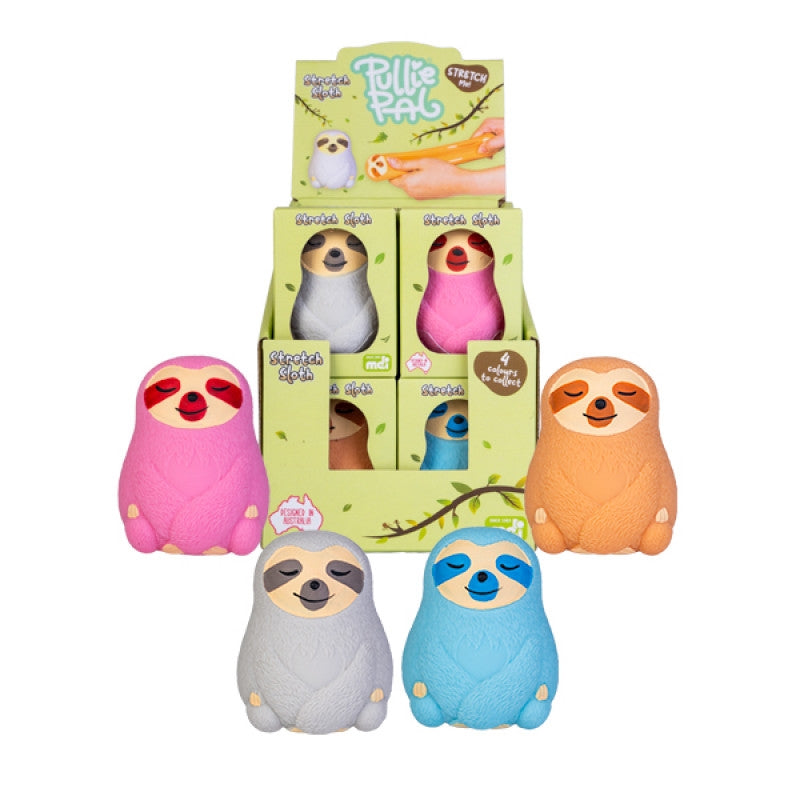 Mdi Pullie Pal Stretch Sloth Sensory Toys