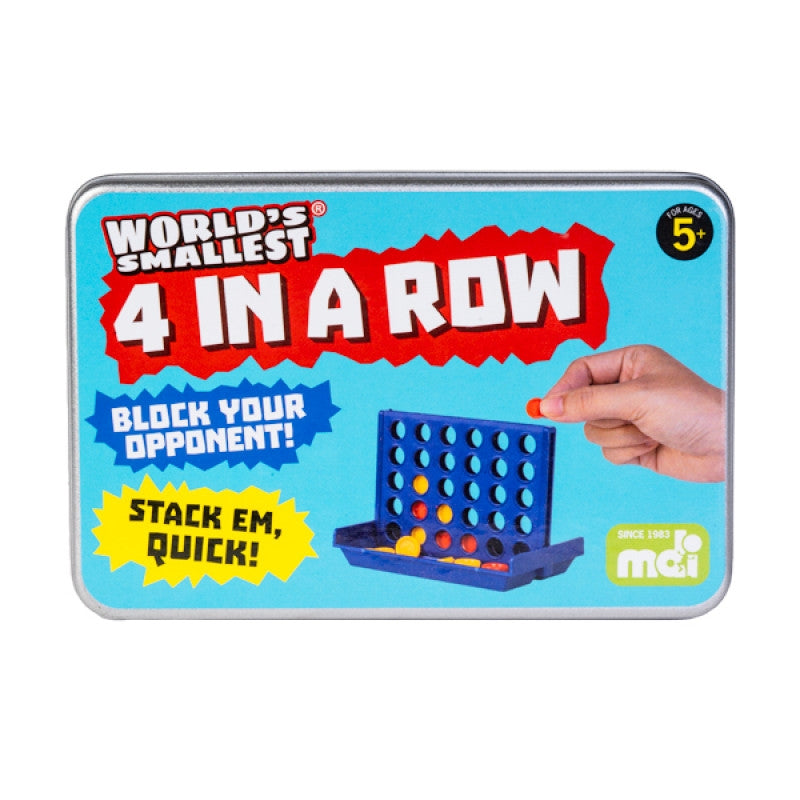 Mdi World's Smallest 4 In A Row Set Board Games