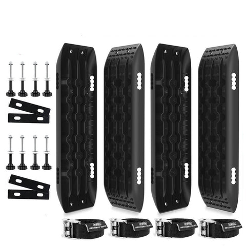 X Bull Boards 10T 2 Pairs/ Sand Mud Snow Mounting Bolts Pins Gen 2.0 Black Recovery Tracks