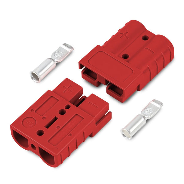 X Bull 10 50A Anderson Style Plug Copper Connectors Terminals Pack Trailer Solar Wire & Cable Connectors