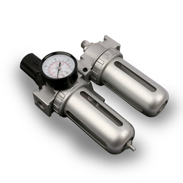 X Bull Air Compressor Moisture Filter Water Trap Regulator Mount Fitting Air Compressors