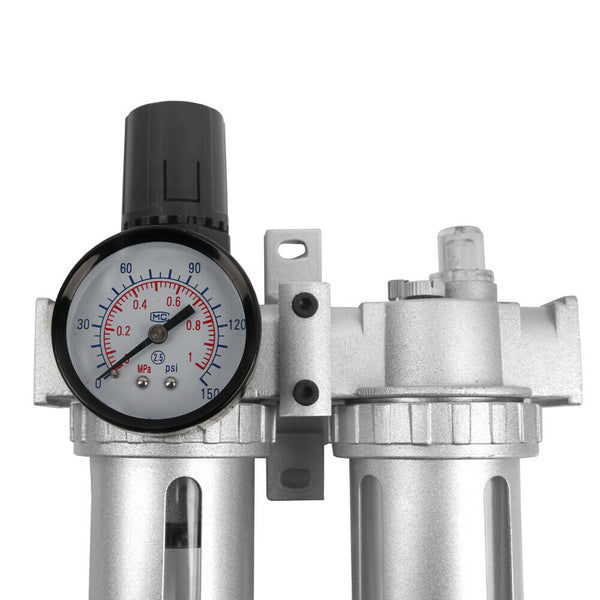 X-Bull Air Compressor Moisture Filter Water Trap Regulator Mount Fitting