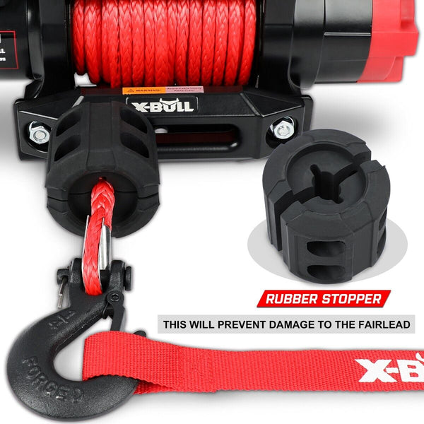 X Bull Electric Winch 6000Lbs 12V Boat Synthetic Rope Wireless Remote 4Wd Atv Utv Tow Bars & Winches