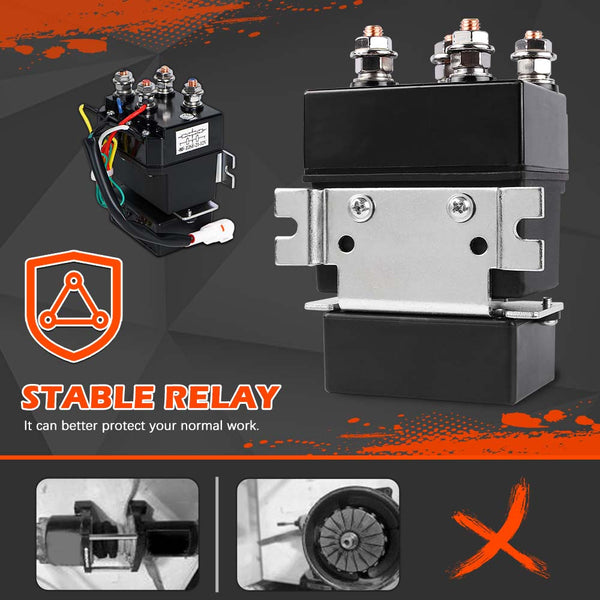 X Bull 4500Lb Electric Winch 12V Boat Trailer Atv Steel Cable With 5.5Mx13m Synthetic Rope Grey Tow Bars & Winches