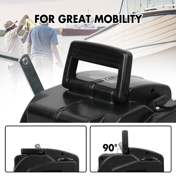 X Bull Electric Boat Winch 12V 6500Lbs Portable Detachable Steel Cable Marine Ship 3000Kg 4Wd Tow Bars & Winches