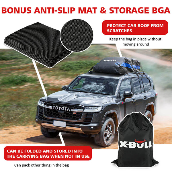 X Bull Waterproof Car Roof Top Rack Carrier Ravel Cargo Luggage Cube Bag Trave Roof Racks
