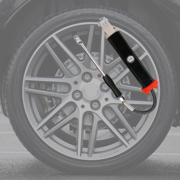 X Bull Tyre Inflator With Pressure Gauge Heavy Duty Aluminium Die Cast Body 160Psi Tyre Accessories