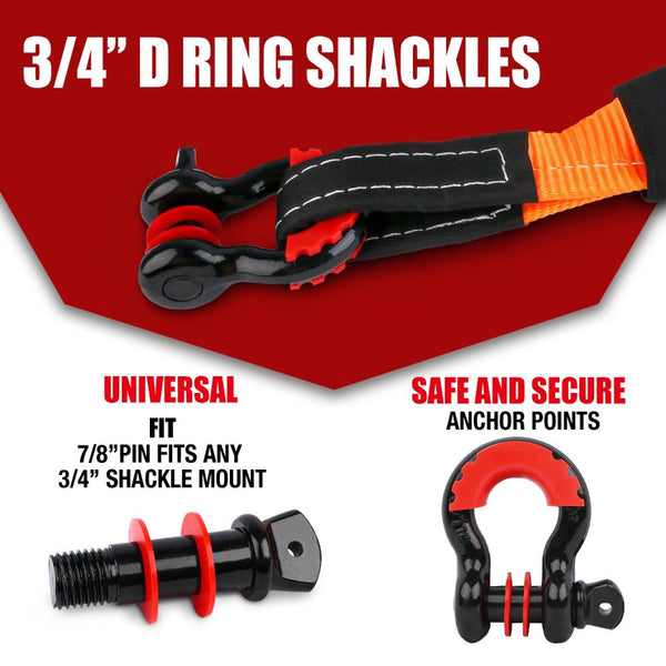 X Bull 4Wd Recovery Kit Snatch Strap / Tracks Gen3.0/ Mounting Pins Recovery Tracks