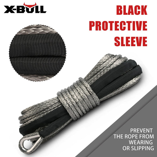 X Bull Winch Rope 5.5Mm 13M Dyneema Synthetic Tow Recovery Offroad 4Wd4x4 Tow Bars & Winches