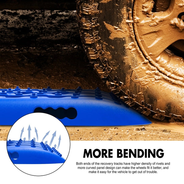 X-Bull Recovery Tracks Sand 2 Pairs / Snow Mud 10T 4Wd Gen 2.0 Blue