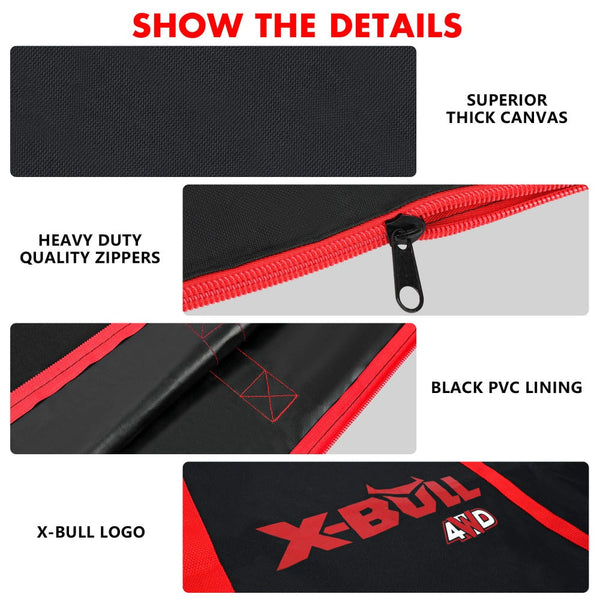 X Bull Carry Bag 4X4 Extraction Tred Black Recovery Tracks
