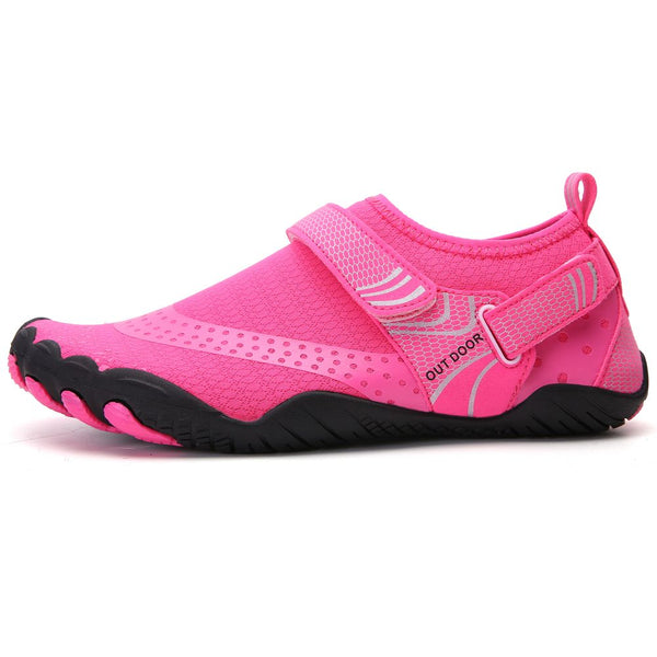 Women Water Shoes Barefoot Quick Dry Aqua Sports - Pink Size Eu39 = Us6