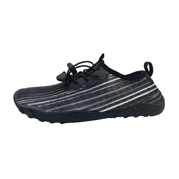 Water Shoes For Men And Women Soft Breathable Slip-On Aqua Socks Swim Beach Pool Surf Yoga (Black Size Us 9)