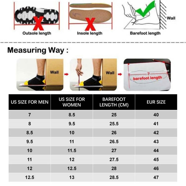 Men's Sneakers Barefoot Lightweight Shoes(Black Size Us9.5=Us43 ) Athletic Shoes