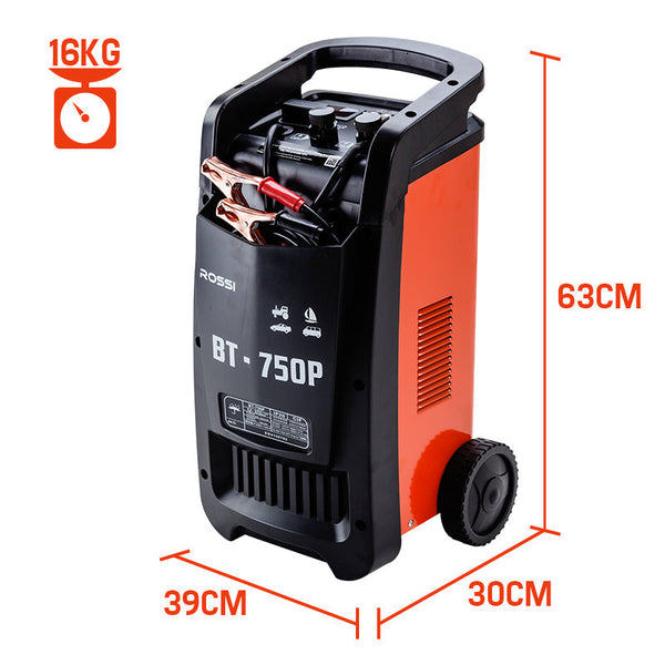 Battery Chargers Rossi Car Battery Charger 750A 12V/24V Jump Starter Atv Boat Truck Tractor