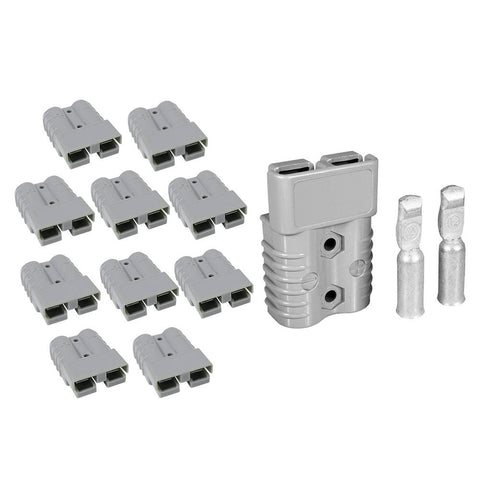 10 X 50A Anderson Style Power Plug Connectors Terminals Pack
