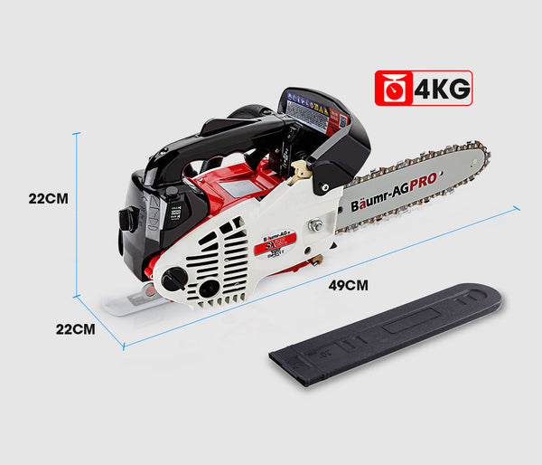 Baumr Ag Baumr Ag 25Cc Petrol Chainsaw Arborist 10 Bar Tree Pruning Garden Saw Chainsaws