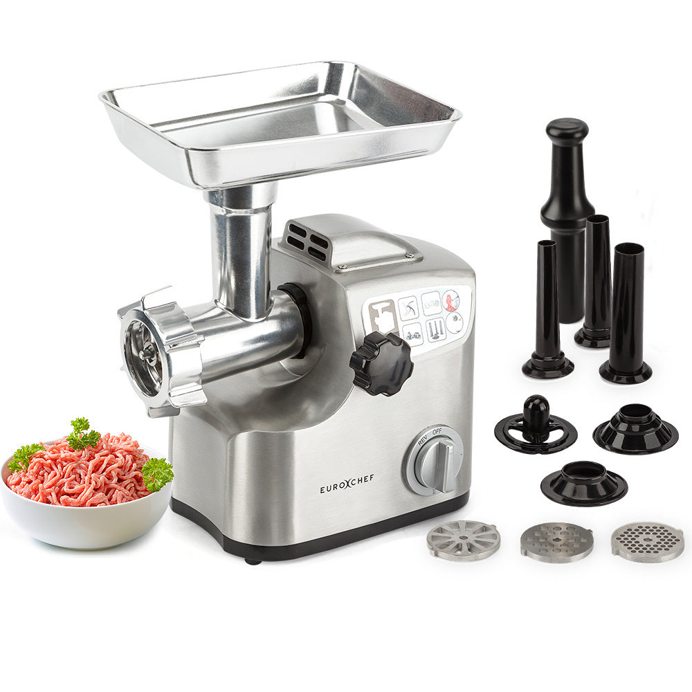 Eurochef Meat Grinder Electric Mincer Sausage Filler Kebbe Maker Mincers