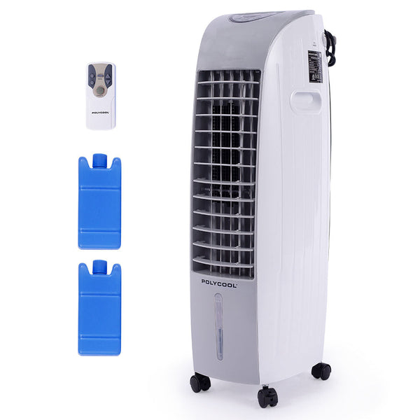 Polycool 6L Evaporative Air Cooler 24 Hour Timer In 1 Cooling Fan Portable Air Conditioners