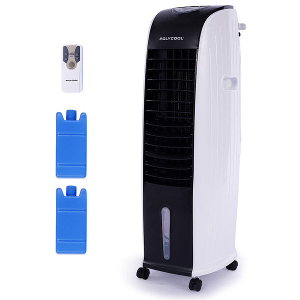 Polycool 8L Evaporative Air Cooler 24 Hour Timer In 1 Cooling Fan Portable Air Conditioners