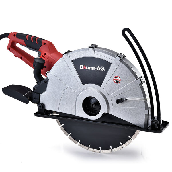 Baumr Ag Baumr Ag 2400W Electric Concrete Saw 355Mm Demolition Cutter Wet Dry Tool Circular Cutting Concrete Saws